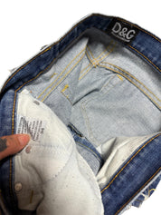 Y2K DOLCE & GABANNA mini denim shorts (S)