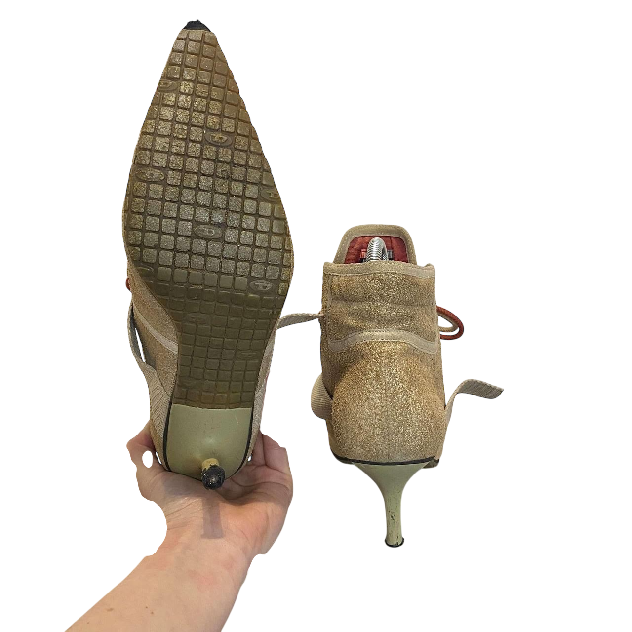 Vintage Diesel Sporty Pointed Toe Boots (UK 6.5 EU 39 US 8.5)