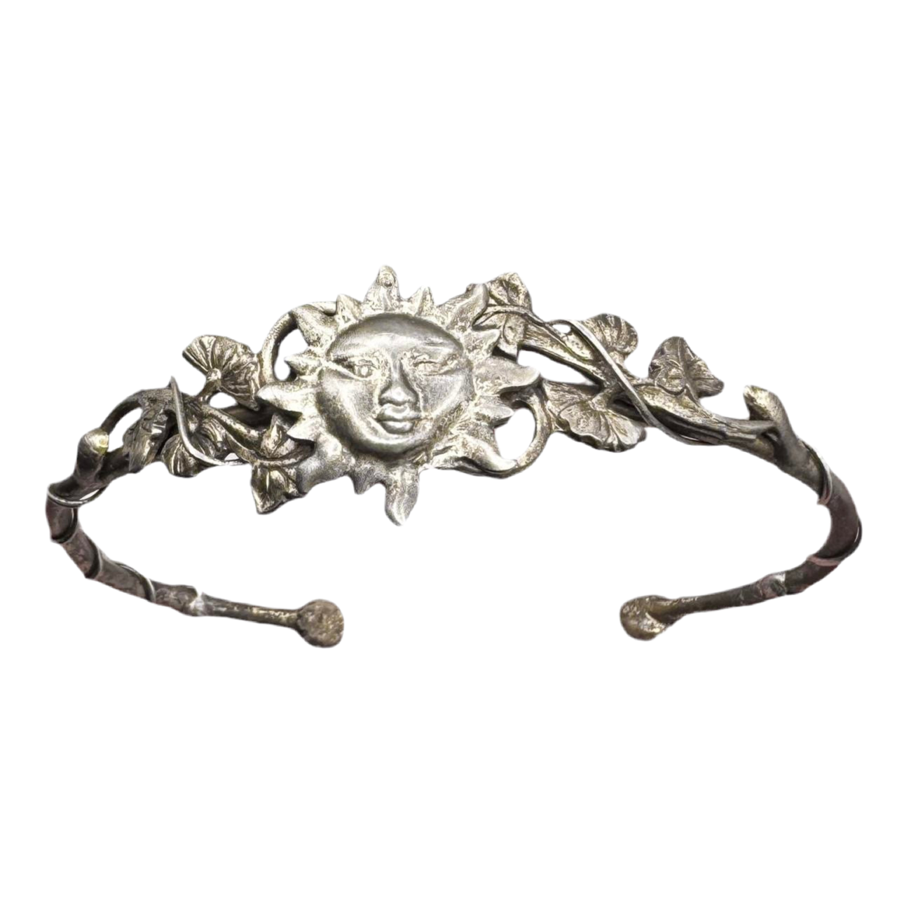 1970s Silver Sun Bracelet