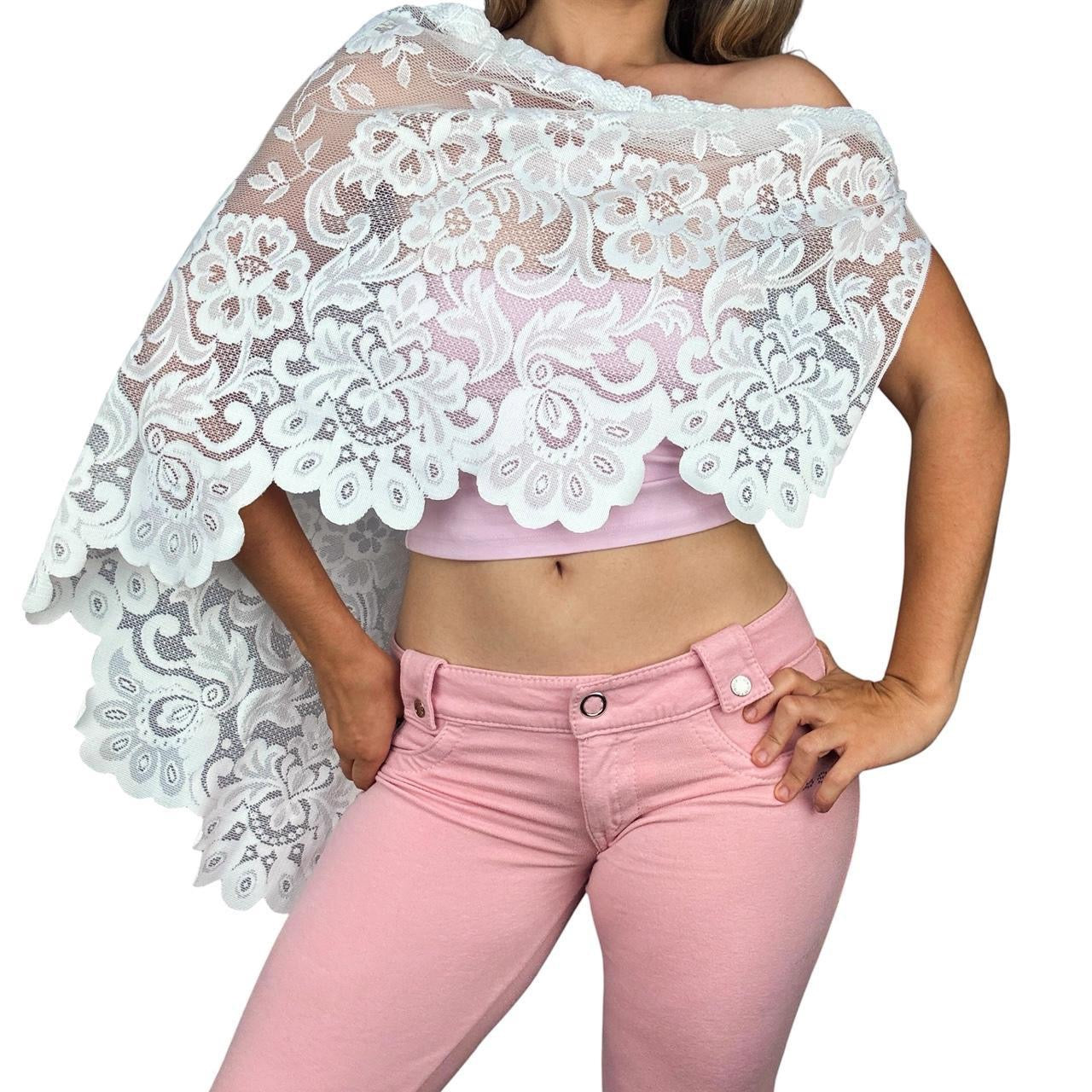 Upcycled Lace Multi-Wear Piece (One Size)