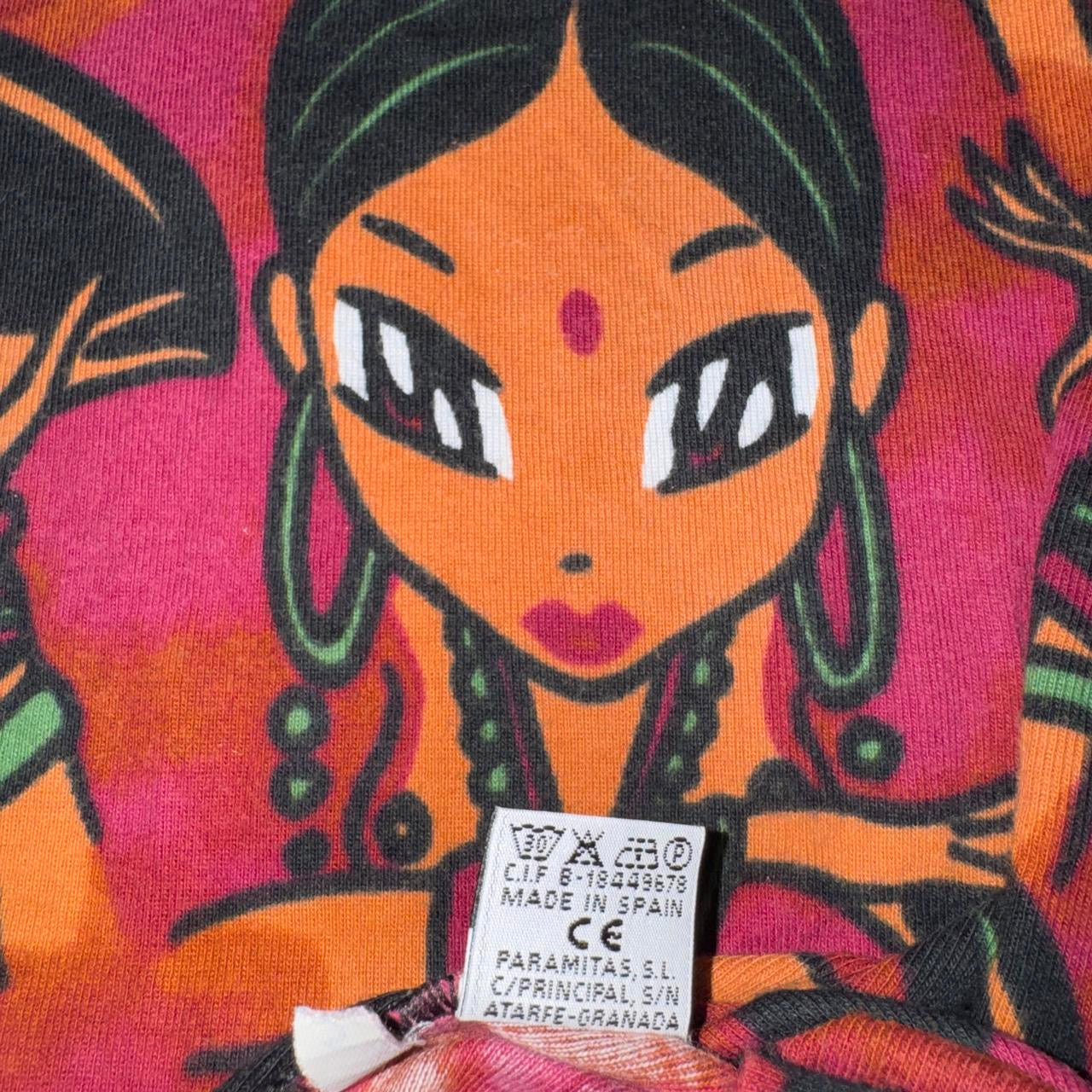 Paramita Y2K Cotton Graphic Tank Top (S/M)