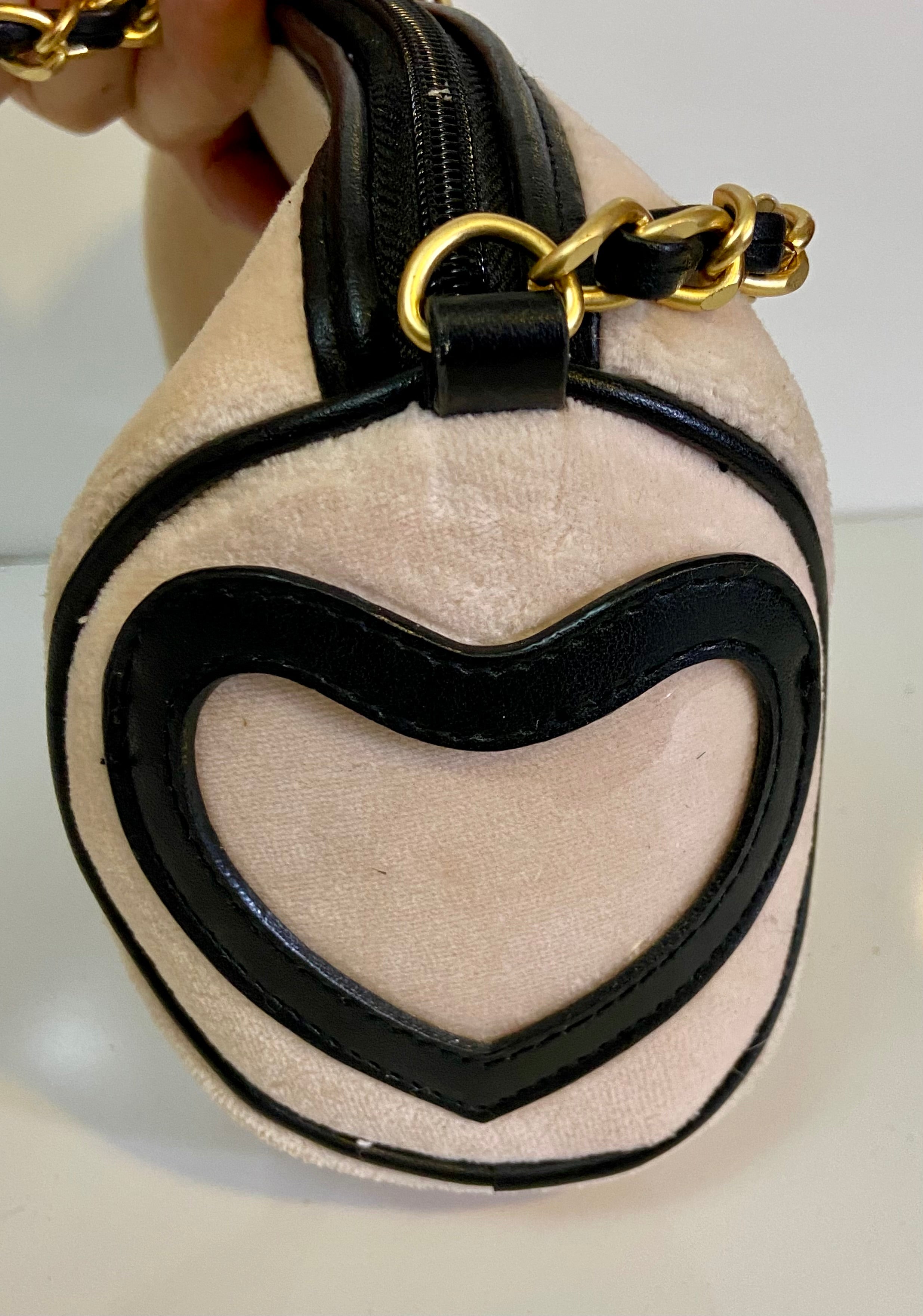 Royal Majesty I Love You 4ever Velour Purse