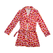 Funky Print Trench Coat (M/L)