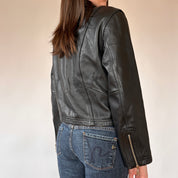 90s Leather Jacket (S/M)