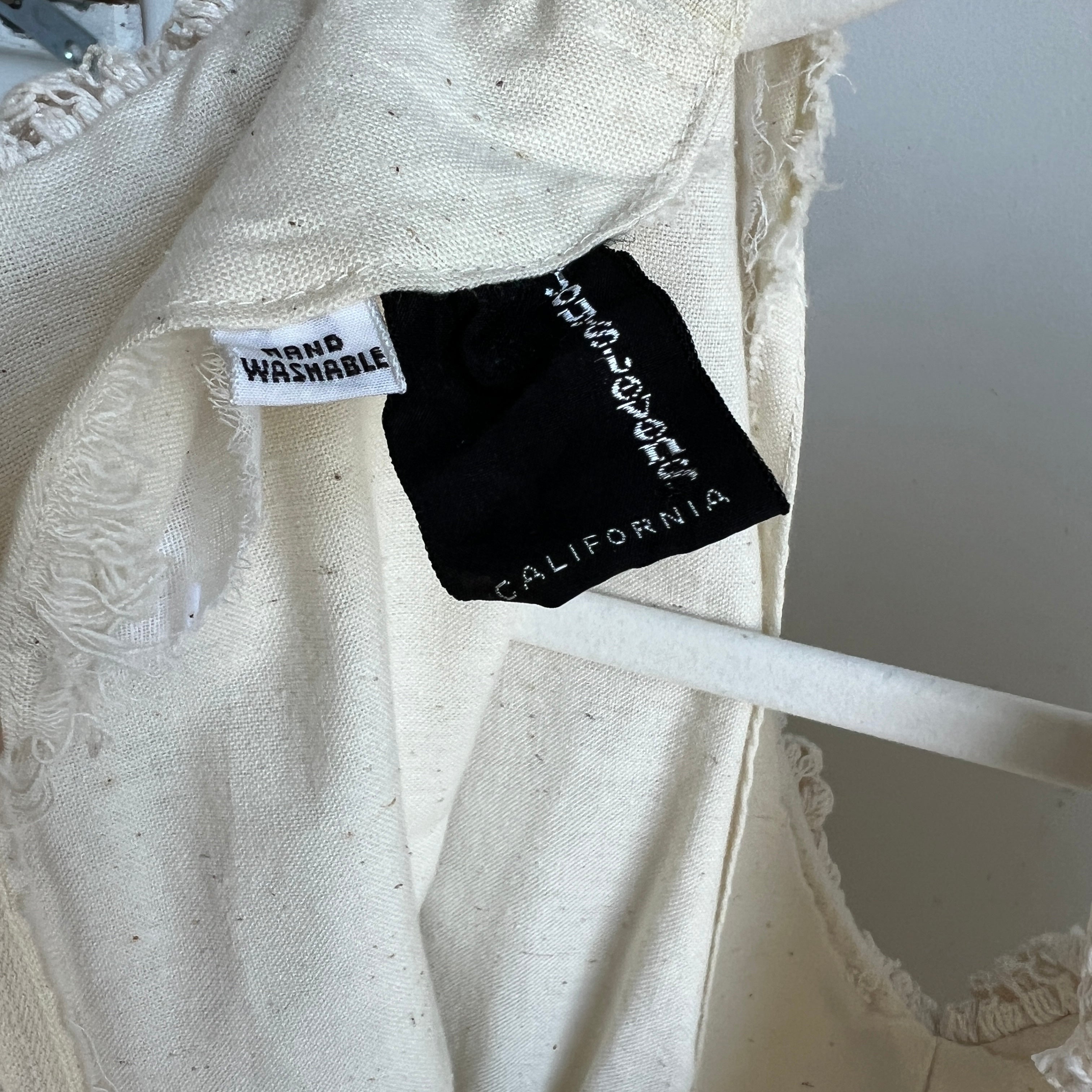 Vintage ivory prairie dress (S)
