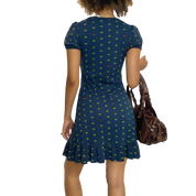 Miss Sixty Killah Milkmaid Dress (M)