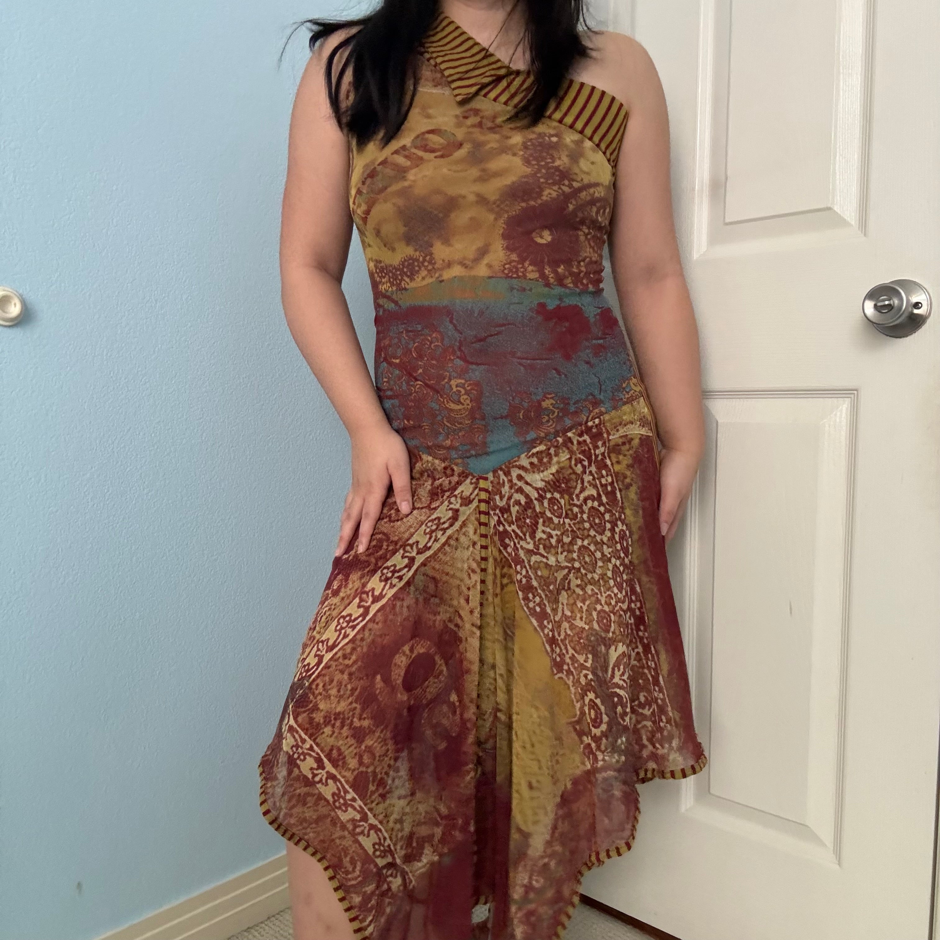 Save the Queen Asymmetrical Dress (S/M)