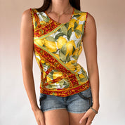 Dolce & Gabbana Sicilian Lemon Print Tank (M)