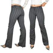 Early 2000s Pinstripe Flares (XS)