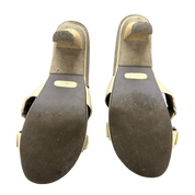 Vintage Diesel Leather Suede Open Toe Slip on Heels (UK 5-5.5)