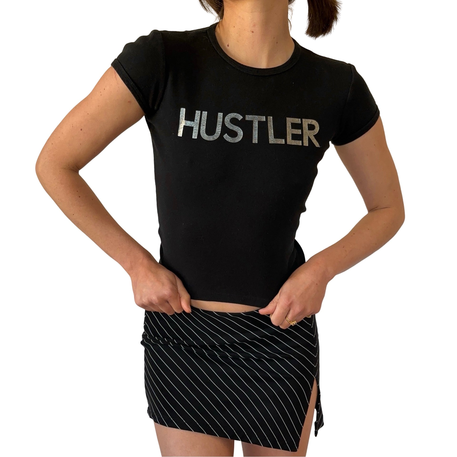 90s Hustler Baby Tee (S)