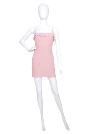 Silk Lotus Mini Dress (XS-L)