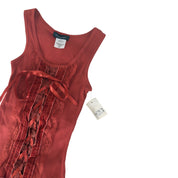 Y2K deadstock lace coquette tank (S)
