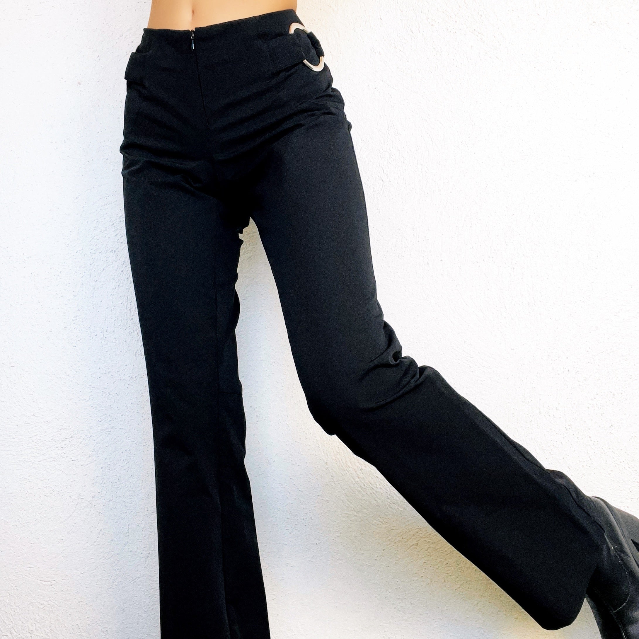 Black O-Ring Pants (S)