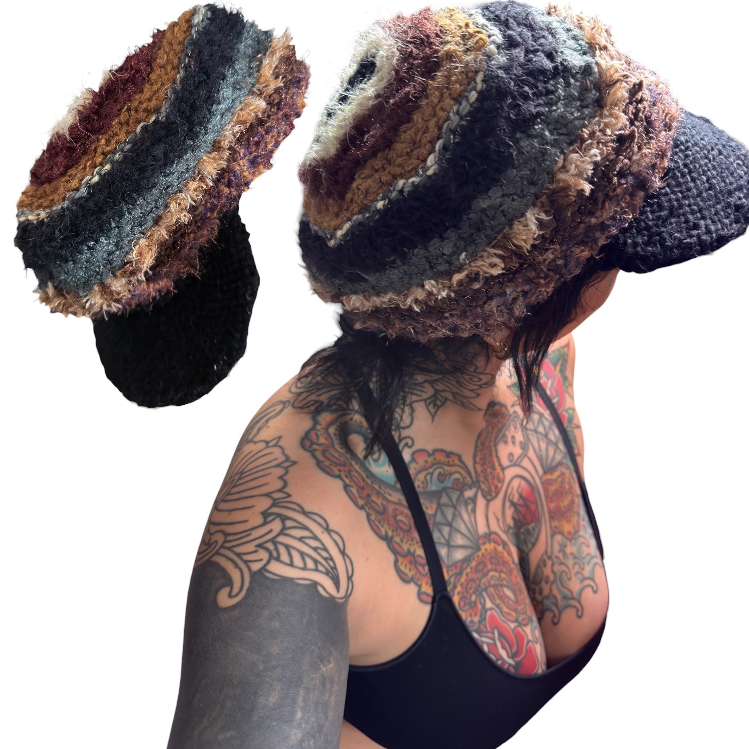Y2K Steve Madden slouchy hat (OS)