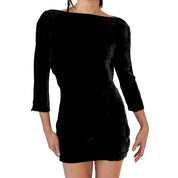 Juicy Couture Noir Velvet Tunic (S)