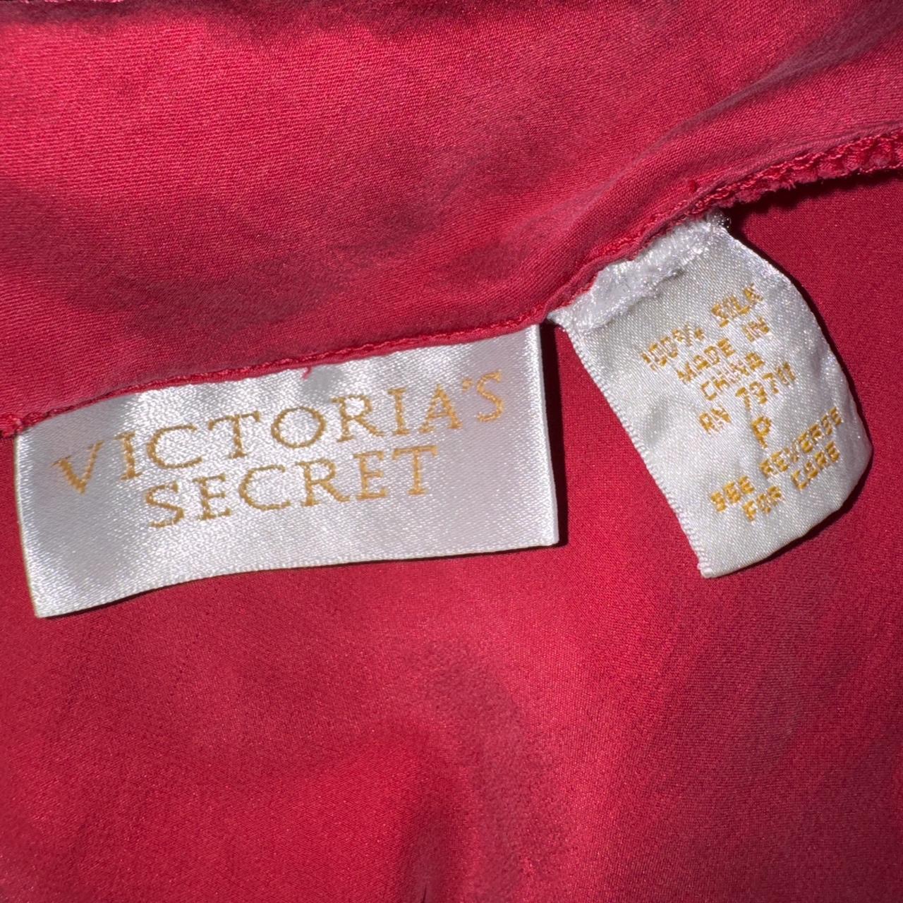 90s Victoria’s Secret Embroidered Silk Cami (S)