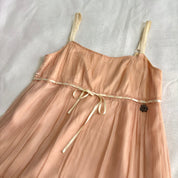 Vintage Galliano Pink Babydoll Dress (M)