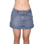 Y2K LEVI'S Low Waisted Denim Mini Skirt (M)