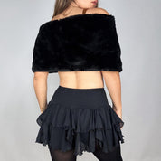 Vintage Faux Fur Wrap