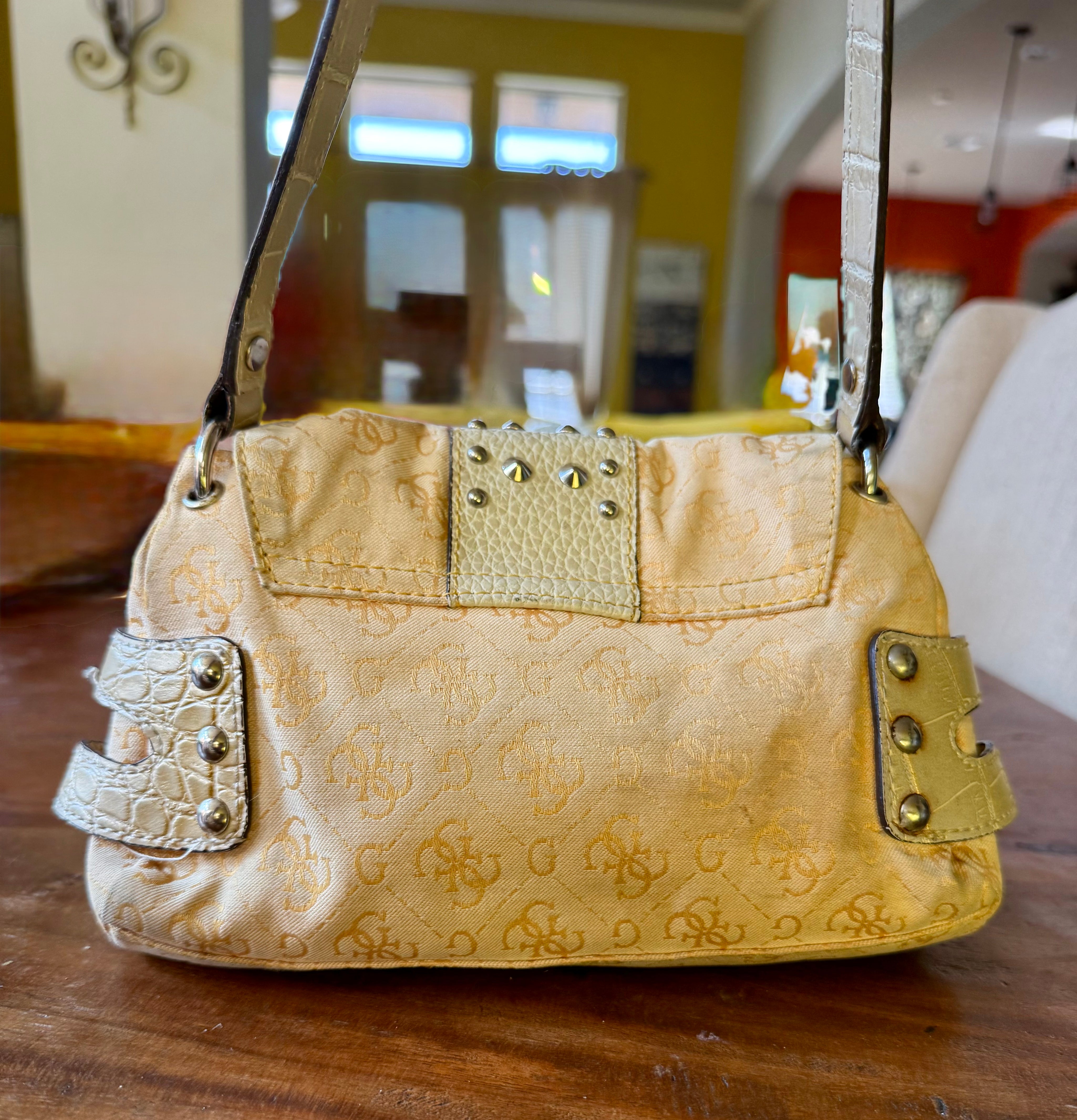Y2k Guess Bag Mini Micro Shoulder
Rhinestone Studded purse