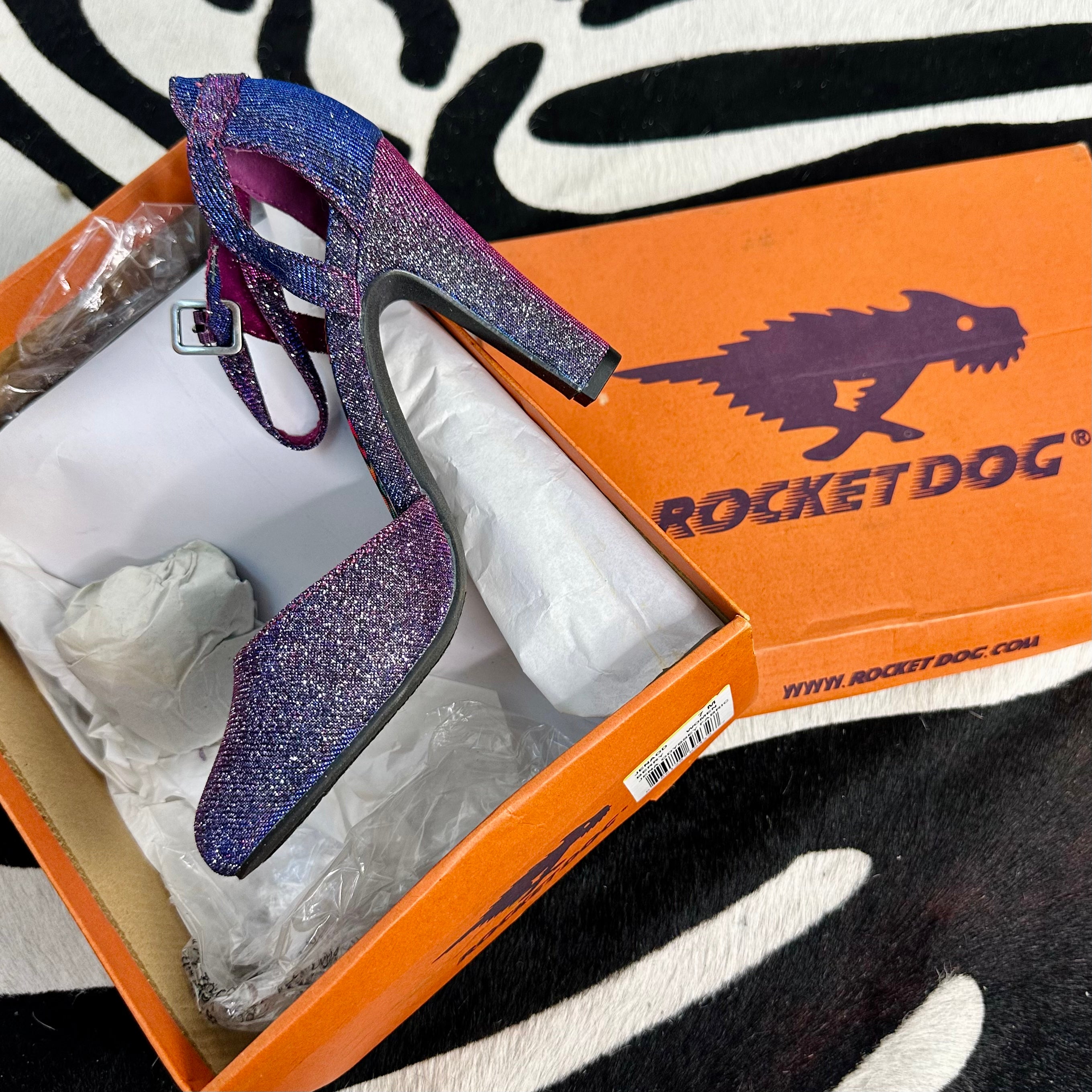 Rocket Dog Glitter Heels (7)