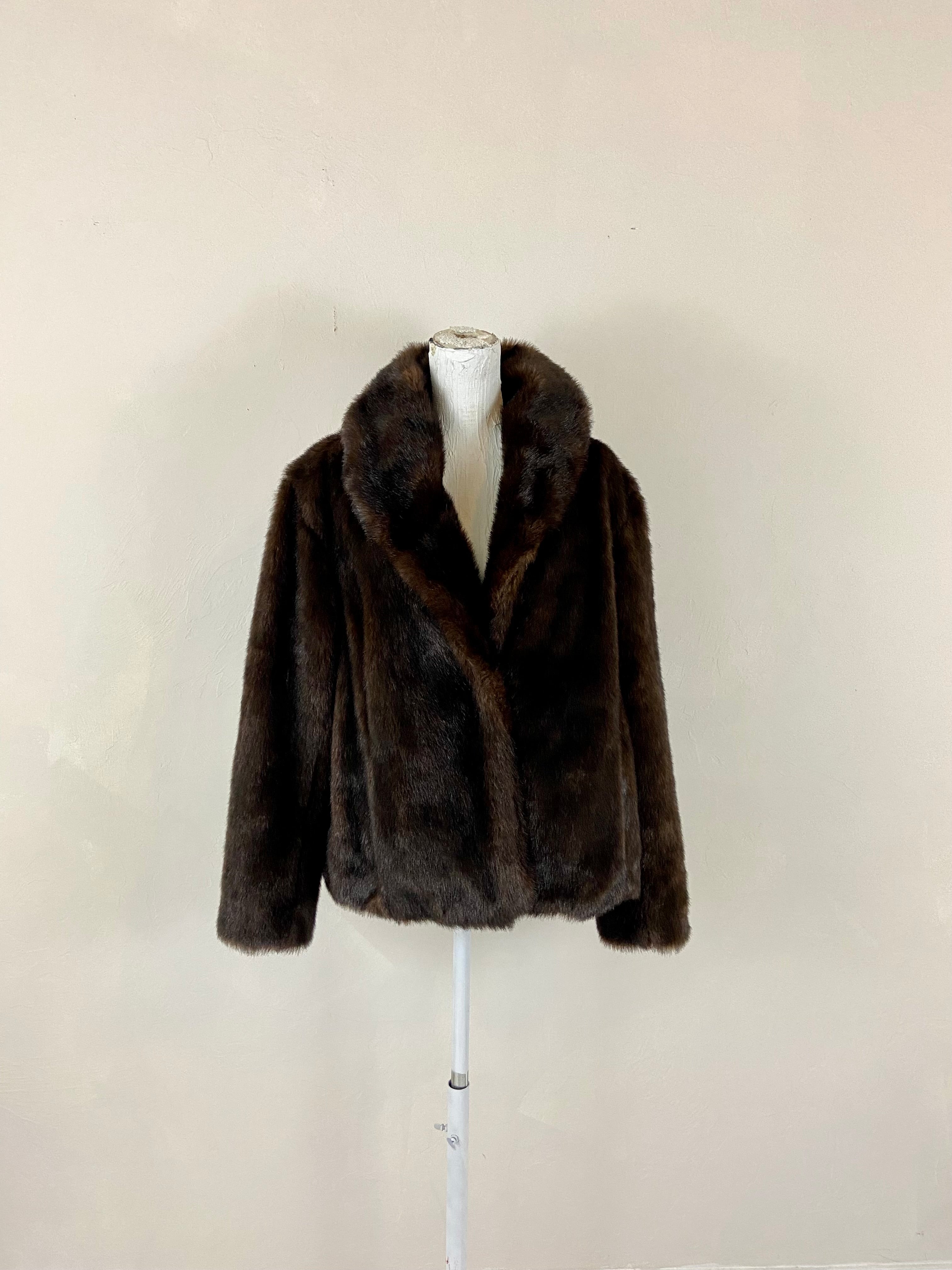 faux fur jacket