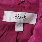 Y2K Pink Suede Jacket (L/XL)