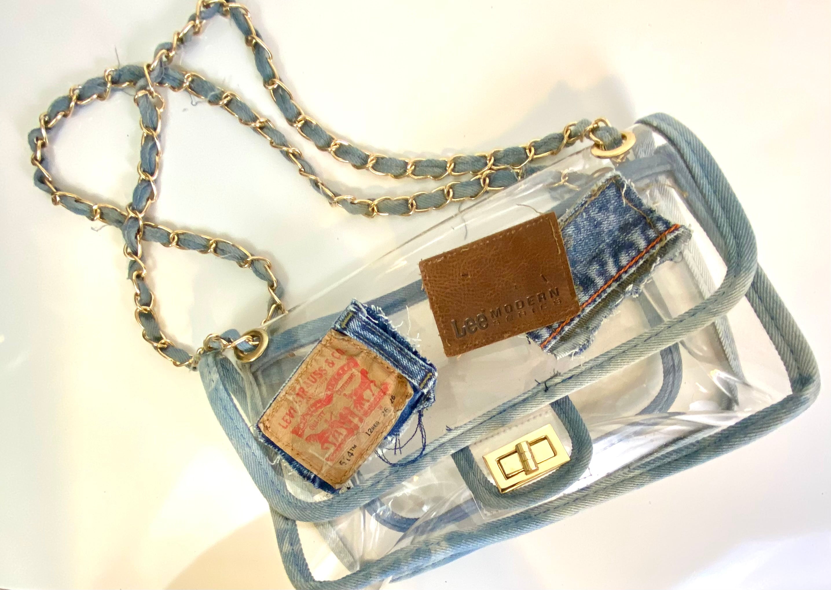 Reworked brands purse