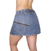 Y2K LEVI'S Low Waisted Denim Mini Skirt (M)