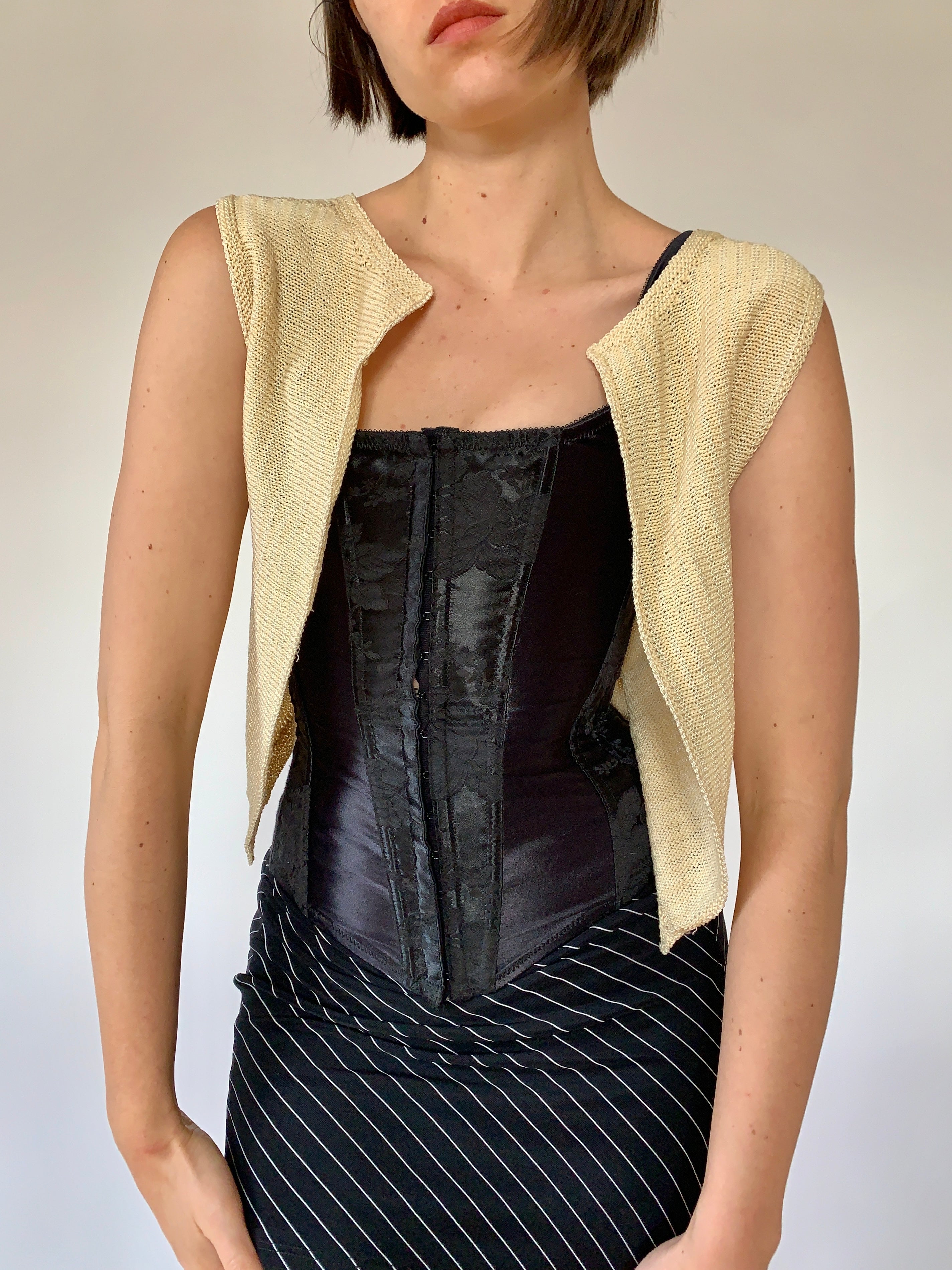 Coquette Knit Vest - XS/S