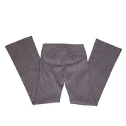 Y2K Gray Low Rise Flare Pants (XS)