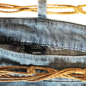 Miss Sixty Tied Denim Skirt