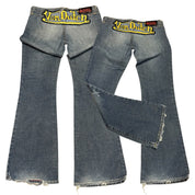 Y2K Von Dutch low rise jeans (27)