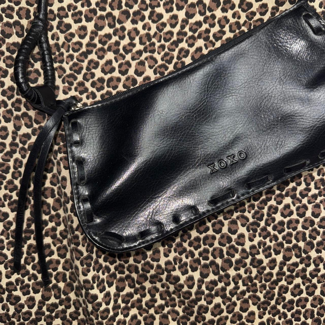 XOXO Patent Leather Baguette Bag