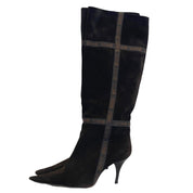 Vintage Just Cavalli Slouch Suede Knee High Stiletto Boots (US 8.5/9)