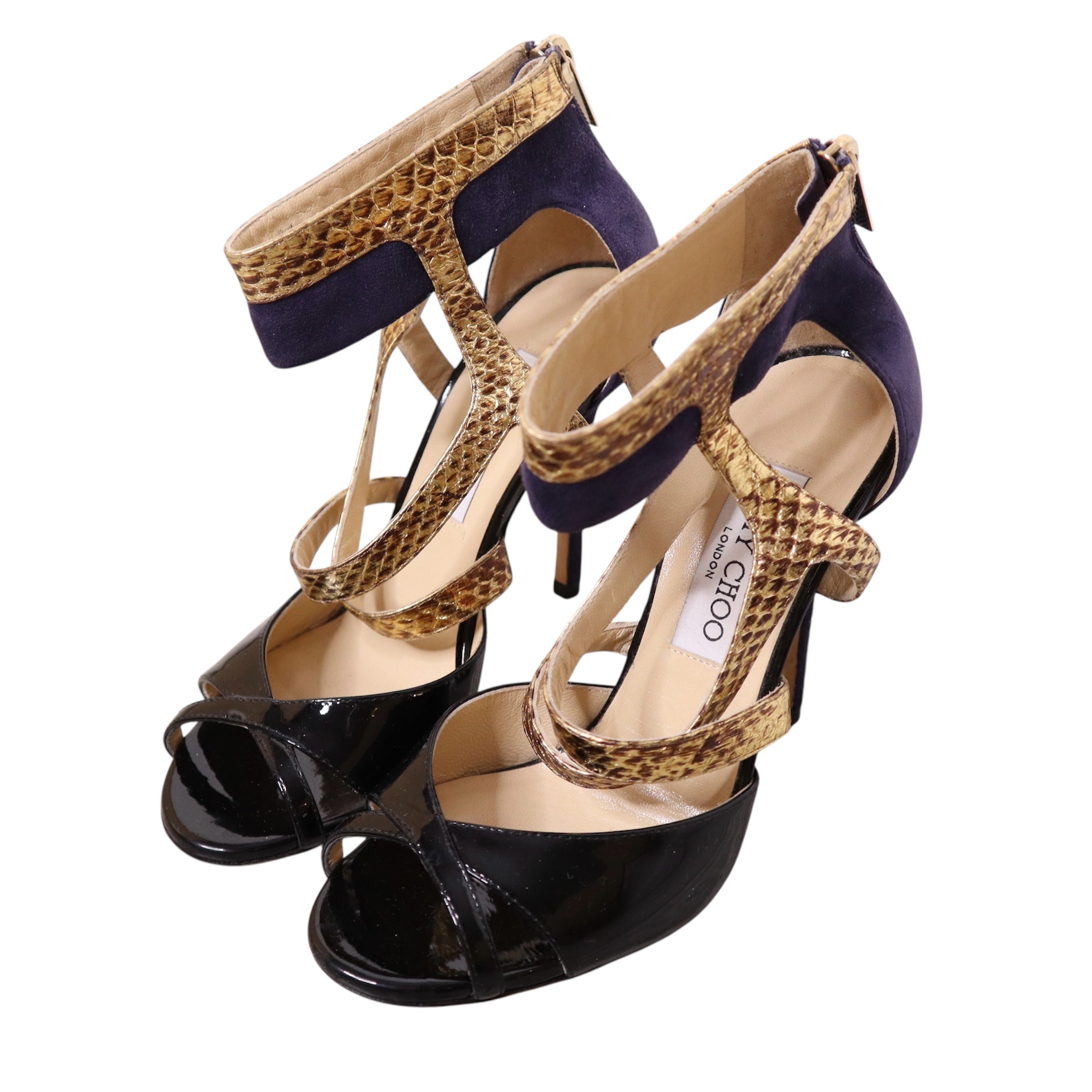 Y2K JIMMY CHOO Strappy Heels (6)