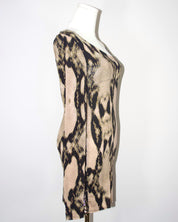 Cavalli Python Mini Dress (S)