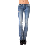 Y2K Low Rise Miss Me Jeans (XXS)