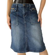 Y2K Denim Midi (M)