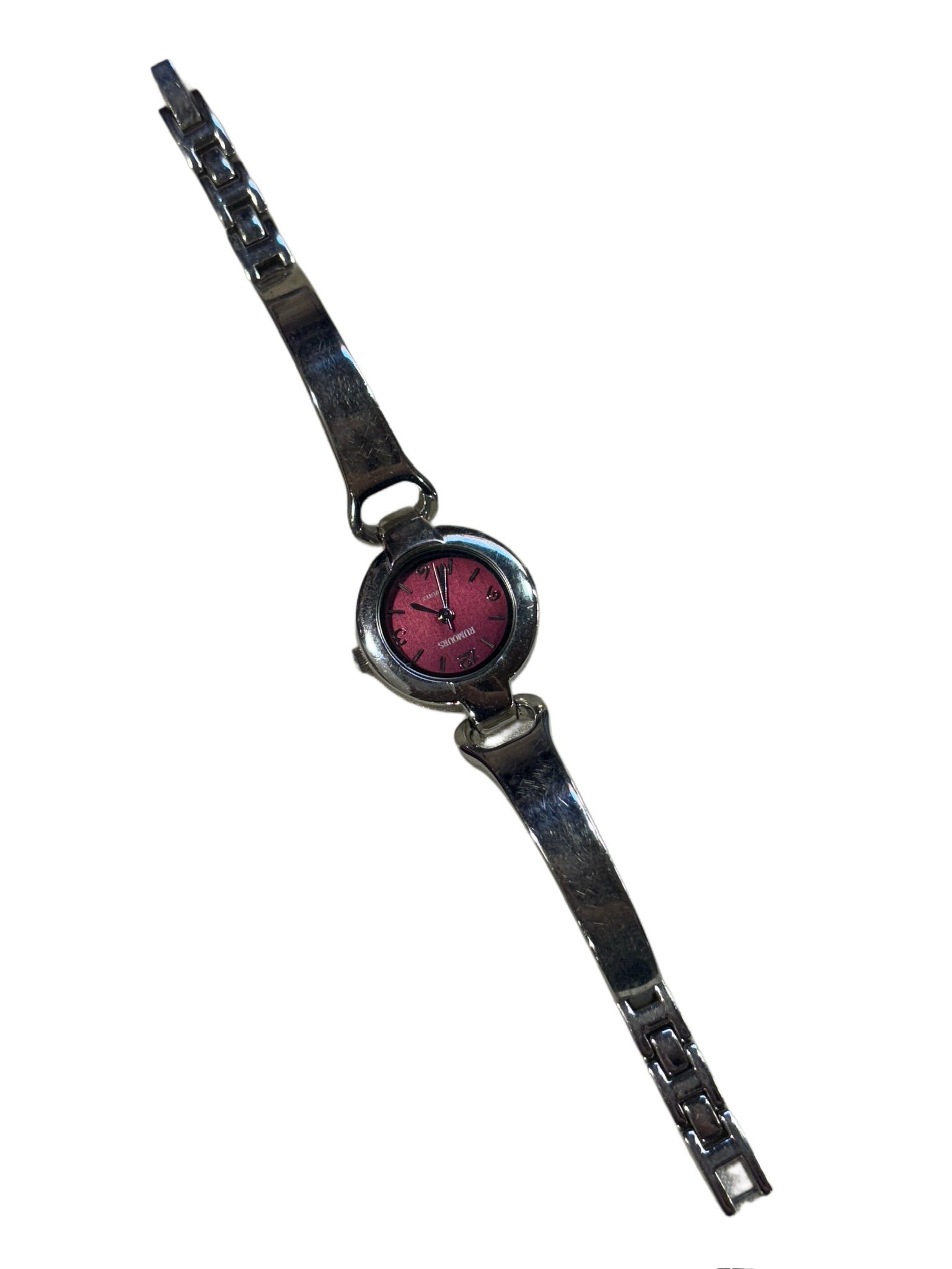 2000s Blood Red Rumors Wristwatch