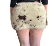 MOO Faux Fur Skirt (XS-5X)