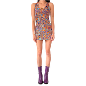 70s Micro Mini Halter Dress (S/M)