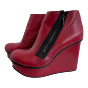 Diesel Platform Wedge Boots (8.5)