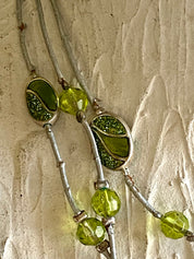 Lime green choker