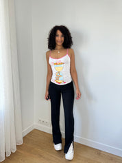 Vintage Y2K Graphic Print Cami (XS/S)