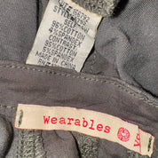 Army Green Ruched Utility Dress (XS/S)