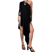 Asymmetrical Archive Style Dress (S)