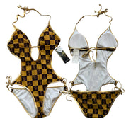 Y2K deadstock baby phat monokini (M)