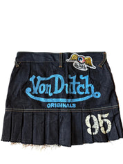 Von Dutch Pleated Mini (S)